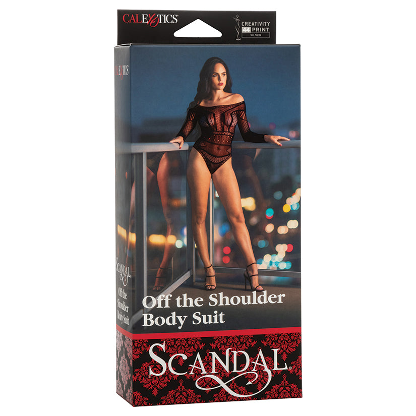 Scandal Off the Shoulder Body Suit SE2711-82-3