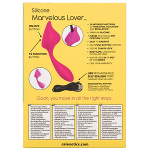 Mini Marvels Silicone Marvelous Lover-Pink