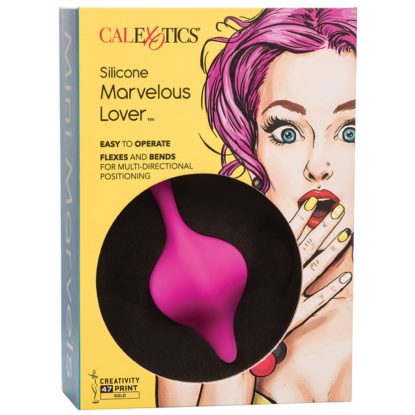 Mini Marvels Silicone Marvelous Lover-Pink SE4409-45-3