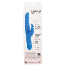 Load image into Gallery viewer, Posh 10 Function Bounding Bunny-Blue 4.25&quot;
