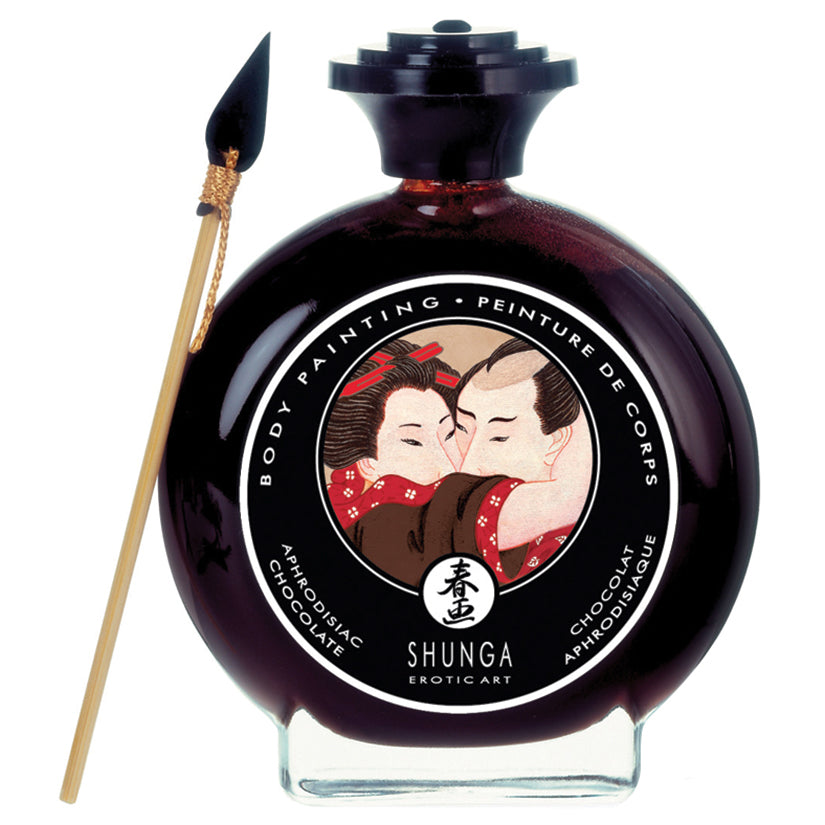Shunga Body Painting-Aphrodisiac Chocolate 3.5oz SH7000