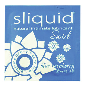 Sliquid Swirl Foil Packet-Blue Raspberry .17oz SLQ1556-12