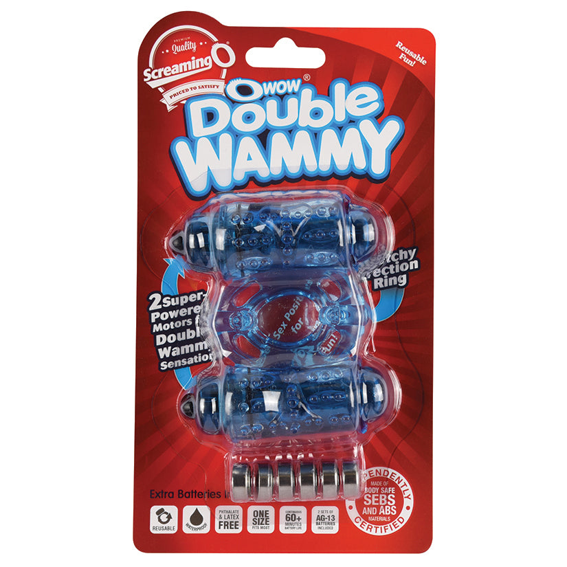 Screaming O OWow! Double Wammy-Blue SO3202-00