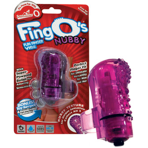 Screaming O FingO's Nubby-Purple 2.5" SO3207-02