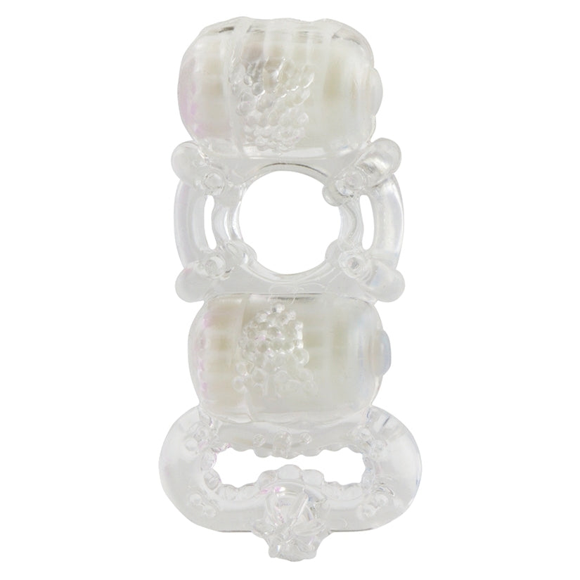 Screaming O Tri-O Triple Pleasure Ring-Clear – LifestyleDistributing.com