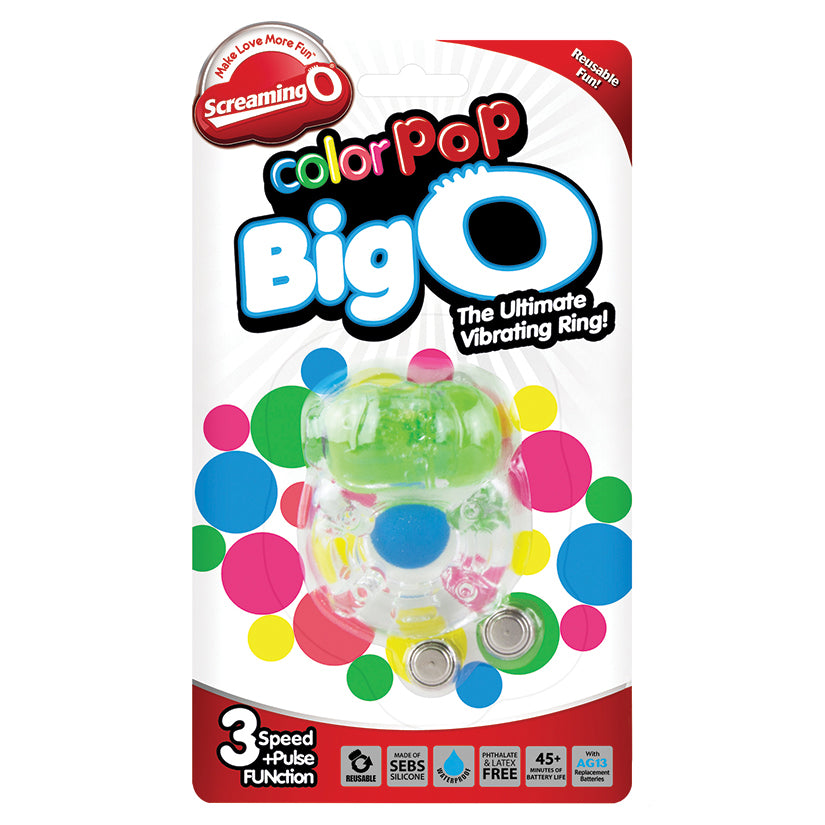 Screaming O ColorPoP BigO-Green SO3320-01