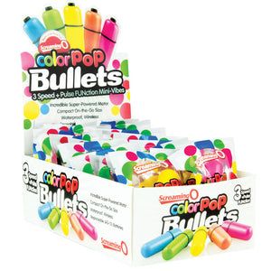 Screaming O ColorPoP Bullets Display of 20 SO3320-99