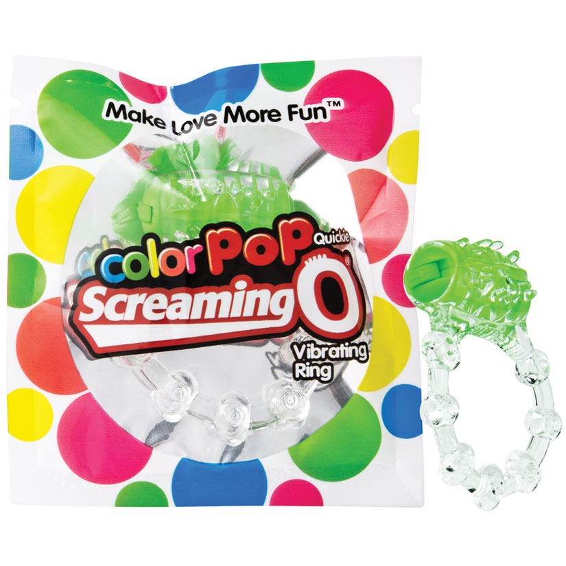 Screaming O ColorPoP Quickie-Green SO3322-02