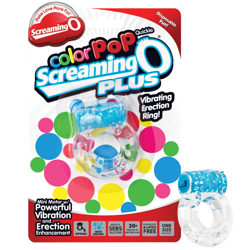 Screaming O ColorPoP Quickie Plus-Blue SO3323-00