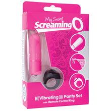 Load image into Gallery viewer, Screaming O My Secret Remote Control Panty Vibe-Pink SO3341-00