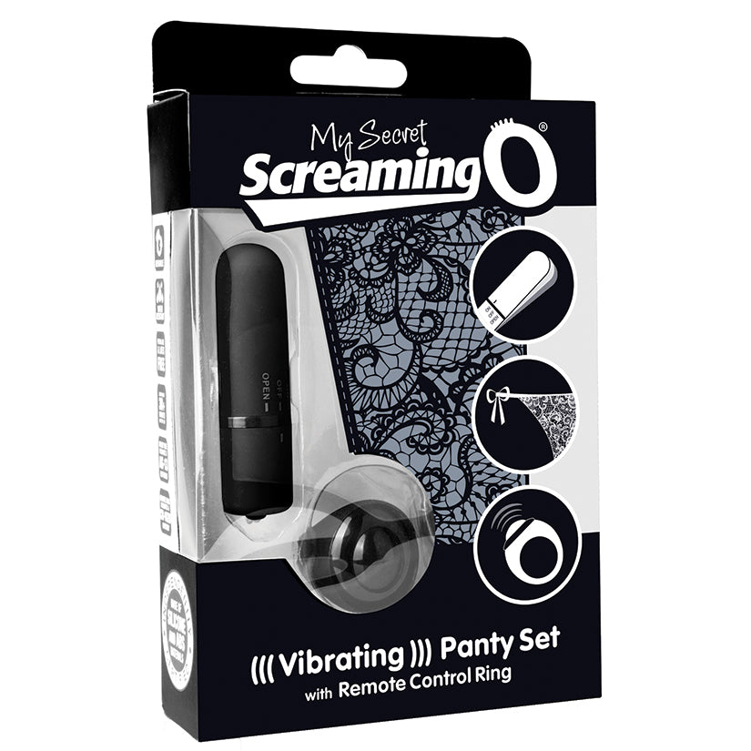 Screaming O My Secret Remote Control Panty Vibe-Black SO3341-03