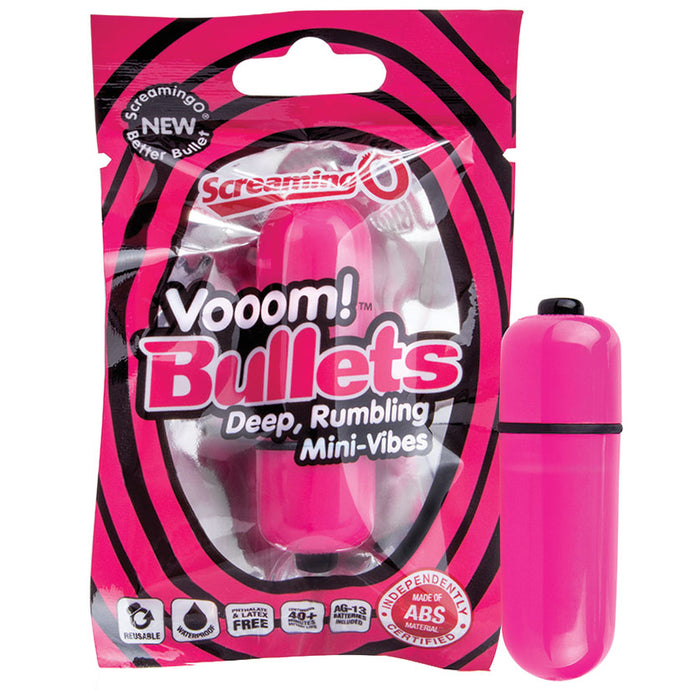Screaming O Vooom Bullets-Pink Strawberry SO3360-03