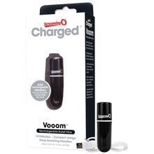 Load image into Gallery viewer, Screaming O Charged Vooom Bullet Vibe-Black SO3373-00