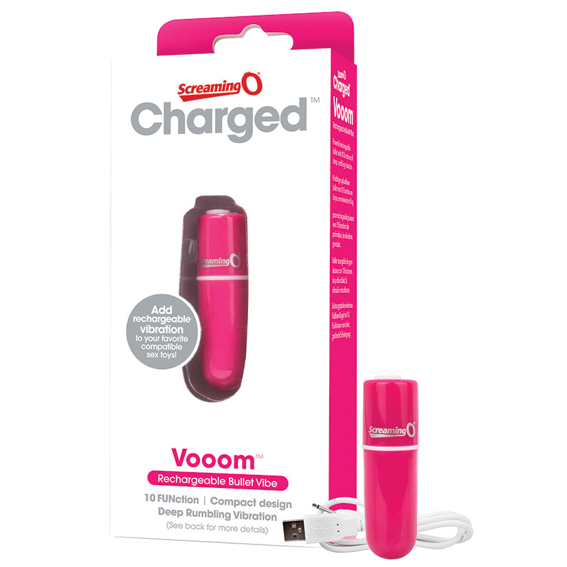 Screaming O Charged Vooom Bullet Vibe-Pink SO3373-02