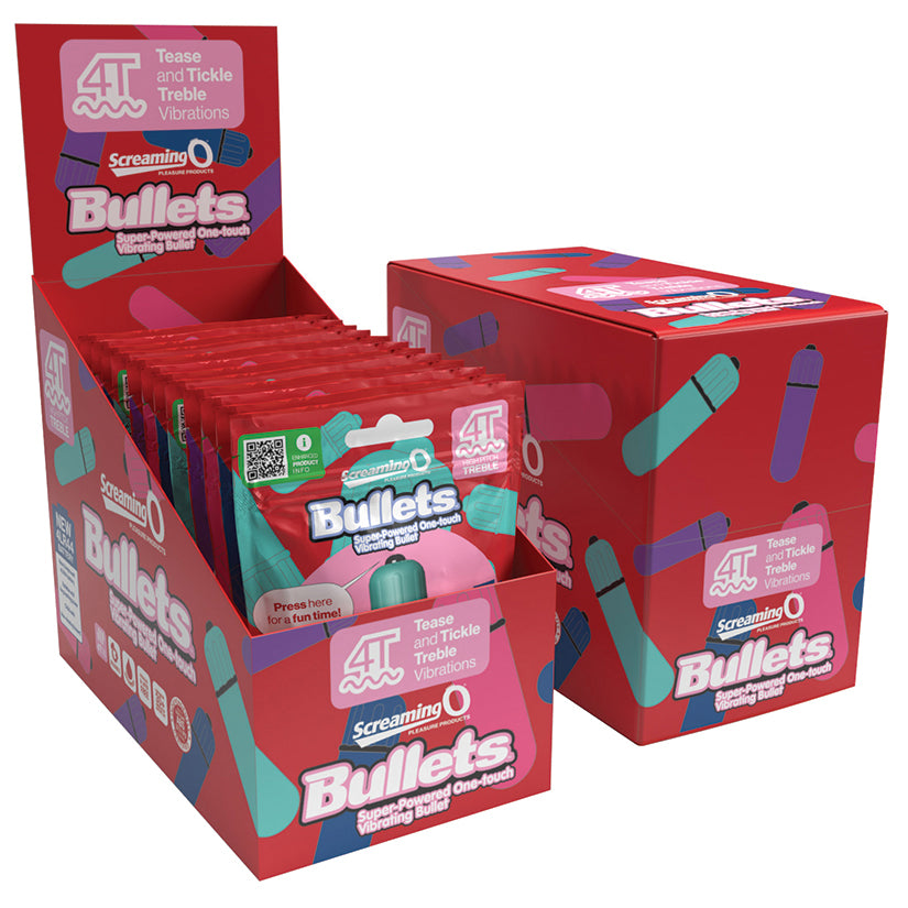 Screaming O 4T Bullet POP Display box ... 4TBUL-AST