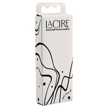 Load image into Gallery viewer, LaCire Drip Pillar Candles-Black SS052-06