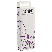 Load image into Gallery viewer, LaCire Drip Pillar Candles-Violet SS052-07