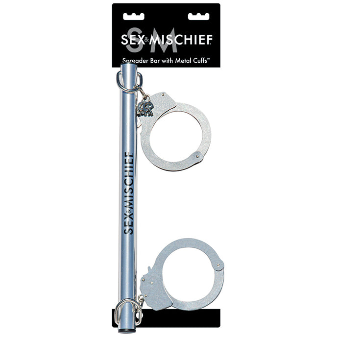 S&M Spreader Bar with Metal Cuffs SS099-11