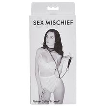 Load image into Gallery viewer, S&amp;M Fishnet Collar and Leash SS099-50