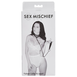 S&M Fishnet Collar and Leash SS099-50