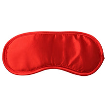 Load image into Gallery viewer, S&amp;M Satin Blindfold-Red