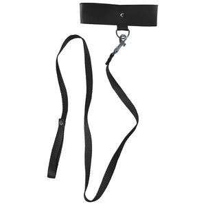 S&M Leash And Collar Set-Black