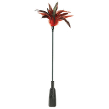 Load image into Gallery viewer, S&amp;M Feather Slapper-Red/Black