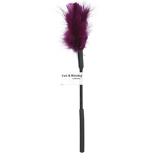 Load image into Gallery viewer, S&amp;M Feather Tickler- Purple