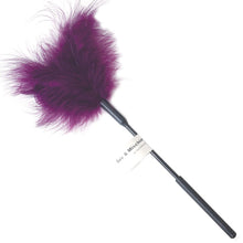 Load image into Gallery viewer, S&amp;M Feather Tickler- Purple SS100-71