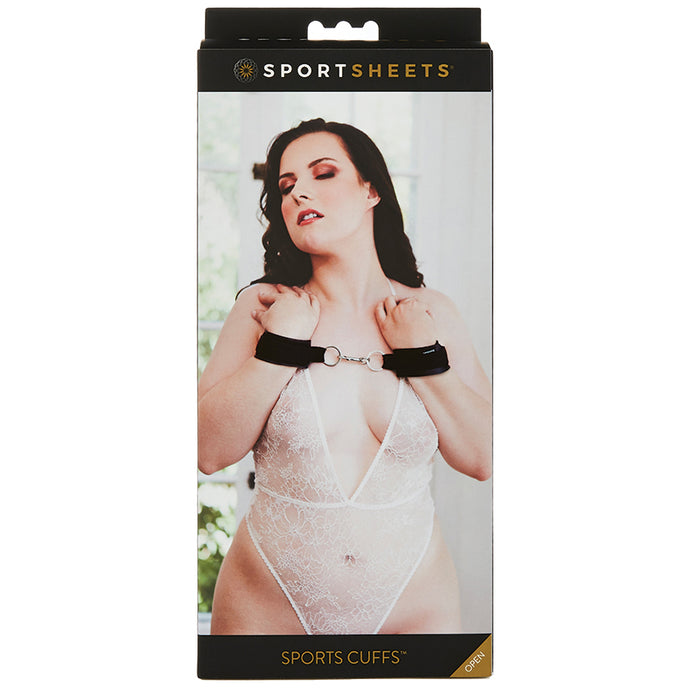 Sportsheets Sports Cuffs Black SS400-01