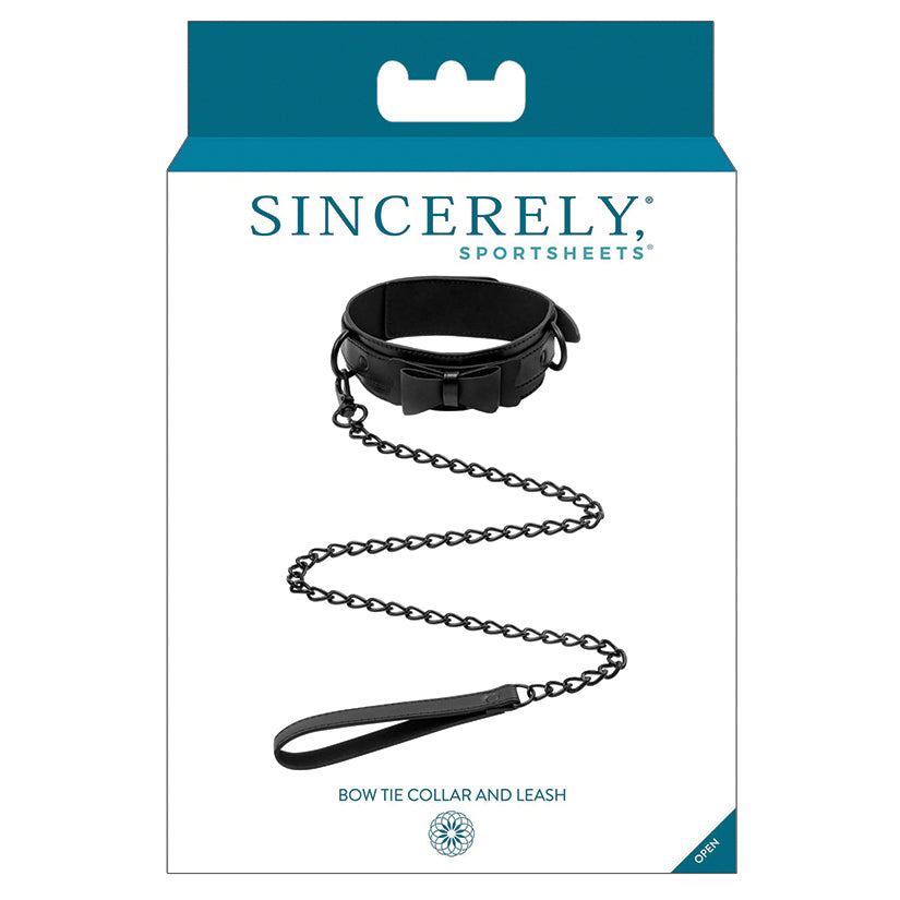 Sincerely Bow Tie Collar Leash SS520-24