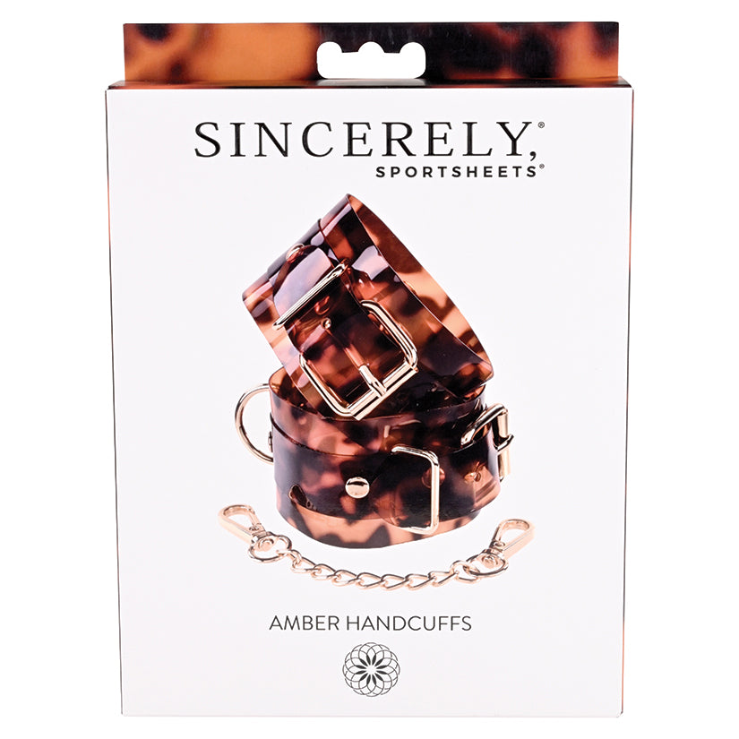 Sincerely Amber Handcuffs SS52100