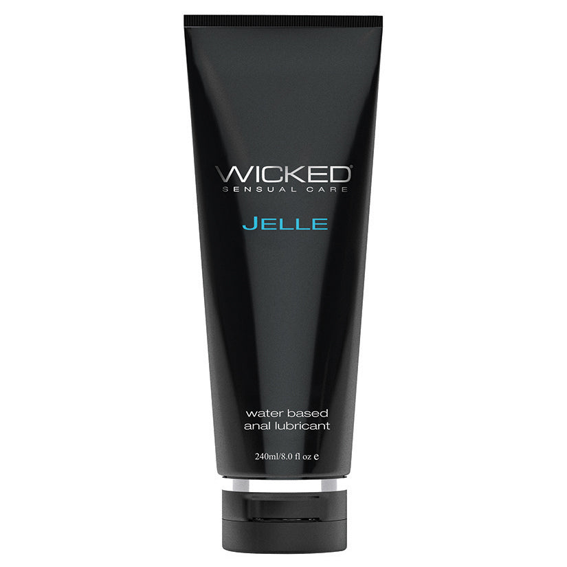 Wicked Jelle Waterbased Anal Gel 8oz WS90109