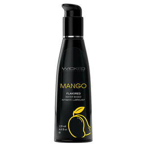 Wicked Aqua Flavored Lube-Mango 4oz WS90464