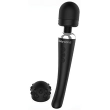 Load image into Gallery viewer, Bodywand Curve Rechargeable Wand-Black
