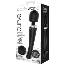 Load image into Gallery viewer, Bodywand Curve Rechargeable Wand-Black XG151