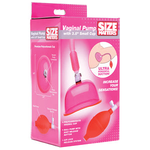 Size Matters Vaginal Pump 3.8" Small Cup XRAF922-S