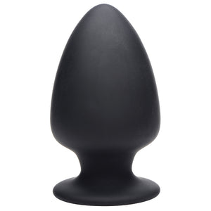 Squeeze-It Squeezable Anal Plug Large-Black