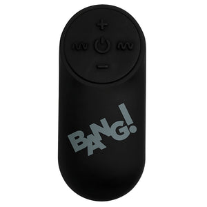 Bang Vibrating Bullet with Remote Control-Purple