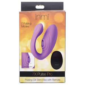 Inmi 7x Pulse Pro Pulsing Clit Stim Vibe with Remote XRAG601