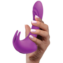 Load image into Gallery viewer, Shegasm 12x Lux Rocker Pulsing and Vibrating G-Spot Rabbit-Purple