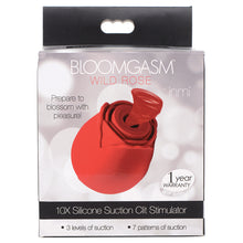 Load image into Gallery viewer, Inmi Bloomgasm Wild Rose 10x Clitoral Stimulator XRAG776
