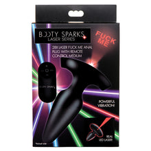 Load image into Gallery viewer, Booty Sparks Laser Fuck Me Anal Plug With Remote Medium XRAG805-Medium