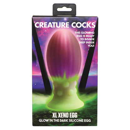 Creature Cocks XL Xeno Egg Glow In The... AH067-XL
