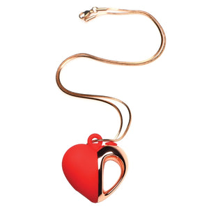 Charmed Vibrating Silicone Heart Neckl... AH102