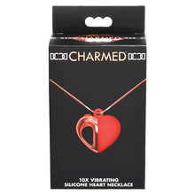 Load image into Gallery viewer, Charmed Vibrating Silicone Heart Neckl... AH102