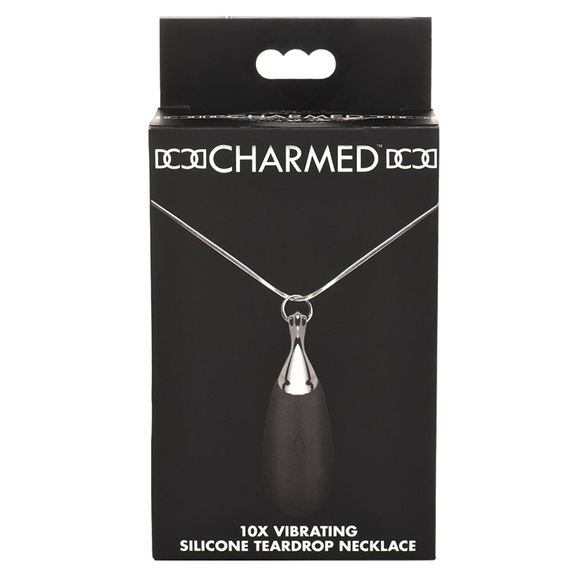 Charmed Vibrating Silicone Teardrop Ne... AH103
